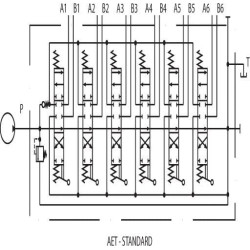 Valdymo vožtuvas SD11/6-P-6x18L-AET SD116001