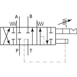 Valdymo vožtuvas SD5/1-N-19AL BLIND SD51004