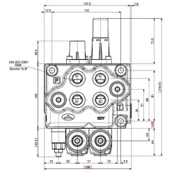 Valdymo vožtuvas SD5/2-P-18-513-AET SD52003