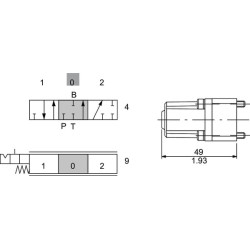 Valdymo vožtuvas SD4/1- 49L-AET SD41006