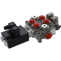 Valdymo vožtuvas Q45, 2 sekcijų, D41 tipas, 12V SQ452005