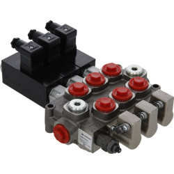 Valdymo vožtuvas Q45, 3 sekcijų, D41 tipas, 12V SQ453005