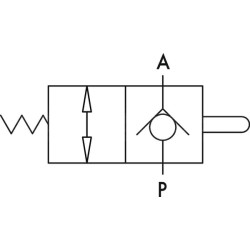 Ribinis vožtuvas VF-NC, G3/8" C056V0827