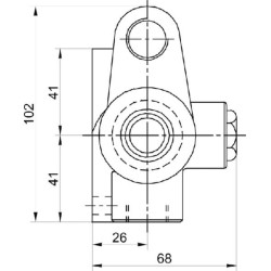 Galinis vožtuvas 1/2" VFC-TS-NO VFCTS12
