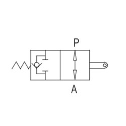 Galinis vožtuvas 1/2" VFC-TS-NO VFCTS12