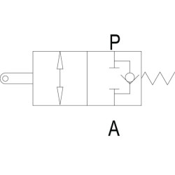 Galinis vožtuvas 1/2 VFC-TS VFCTS12NC