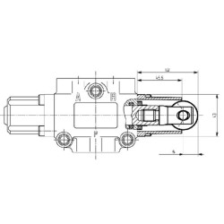DF10 DF910CB kumštelinio veleno valdiklis