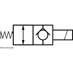 Apsauginis vožtuvas NR. 157-B-4236 PVG32157B4236