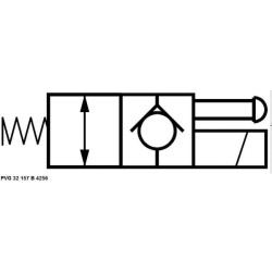 Apsauginis vožtuvas NR. 157-B-4256 PVG32157B4256