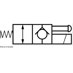 Apsauginis vožtuvas NR. 157-B-4256 PVG32157B4256