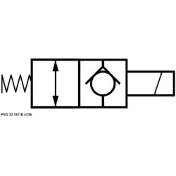 Apsauginis vožtuvas NR. 157-B-4236 PVG32157B4236