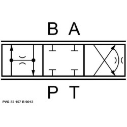 Stūmoklis 40 L/M 157-B-9012 PC PVG32157B9012