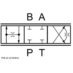 Stūmoklis 40 L/M 157-B-9012 PC PVG32157B9012