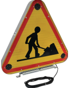 LED įspejamieji trikampiai