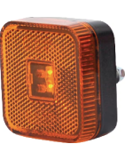 LED kvadratiniai markeriniai žibintai