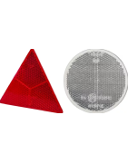 Trikampiniai metaliniai atšvaitai