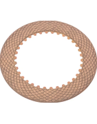 Sankabos frikciniai diskai žemės ūkio technikai