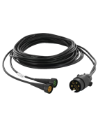 Priekabos kabeliai su adapteriu