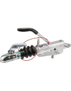 KNOTT priekabų sukabinimo komplektu dalys