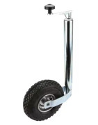 Simol automobilinių priekabų atraminiai ratukai