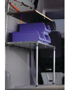 Automobilinių priekabų priemonių lentynos