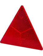 Atšvaitai ir trikampiai automobilinėm priekaboms