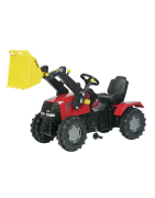 Traktoriukai su pedalais ir priekabom