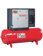 Sraigtiniai oro kompresoriai ir jų dalys