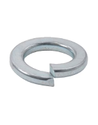 DIN 127B spyruoklinės fiksavimo poveržlės su kampuotais galais