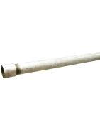 Cinkuoti dujų vamzdžiai (su sriegiu ir jungtimi)