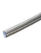 Plastikinės žarnos su nerūdijančiu plienu