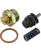 Užtvaros (apsaugos) įtaisai ir siurbimo vožtuvai