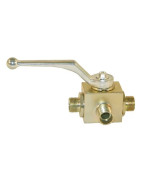 3-krypčių rutuliniai vožtuvai