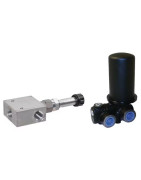 3 krypčių srauto reguliavimo vožtuvai, kompensuojantys slėgį