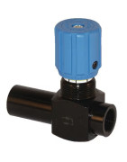 Droseliniai sklendimo vožtuvai su atbuliniu vožtuvu