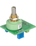 Potenciometrai, stiprintuvai ir valdymo moduliai