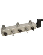 Priekinių krautuvų slopinimo (amortizacinės) sistemos