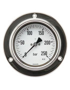 Slėgio matuokliai, skirti montuoti skydelyje