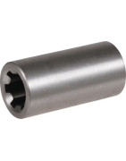 Įvorės su šlicais