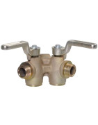 Kaištinis vožtuvas (su gnybtu)