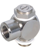 Tvirtinami ant vožtuvo (kampiniai)