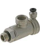 Atgalinio srauto vožtuvai su pilotu