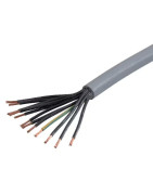 Duomenų kabeliai, gyslos žymėtos skaičiais (numeruotos)