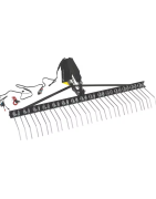 Žvyro grėbliai ir aeratoriai su spygliais