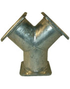 Jungtys – T formos - Y formos šakotuvai