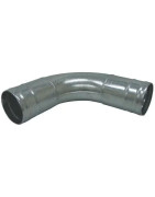 Alkūninės jungtys – 17° - 45° - 90° laipsnių