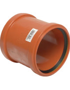 PVC jungtys su guminiais sandarinimo žiedais