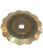 Pašarų dalytuvų (vagonų) peiliai