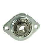 Flanšiniai guolių mazgai plieno skardos